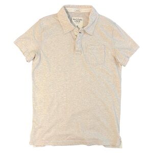 Abercrombie & Fitch | Cream/Beige Polo Shirt